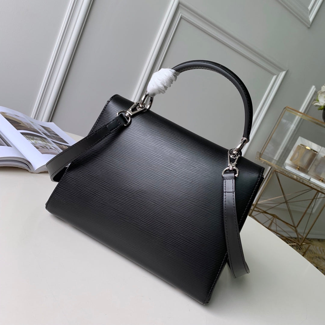Louis Vuitton Epi Grenelle PM Handbag M53695 Black 26 x 20 x 12cm